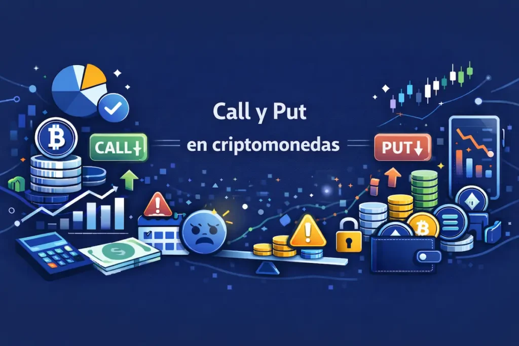 Call y Put en criptomonedas
