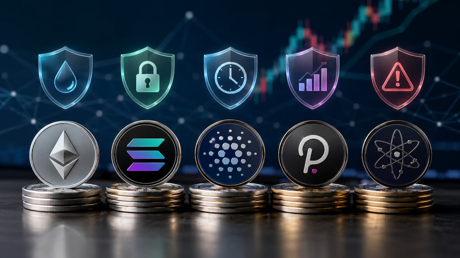 Cinco redes de staking comparadas por liquidez custodia bloqueo y riesgo