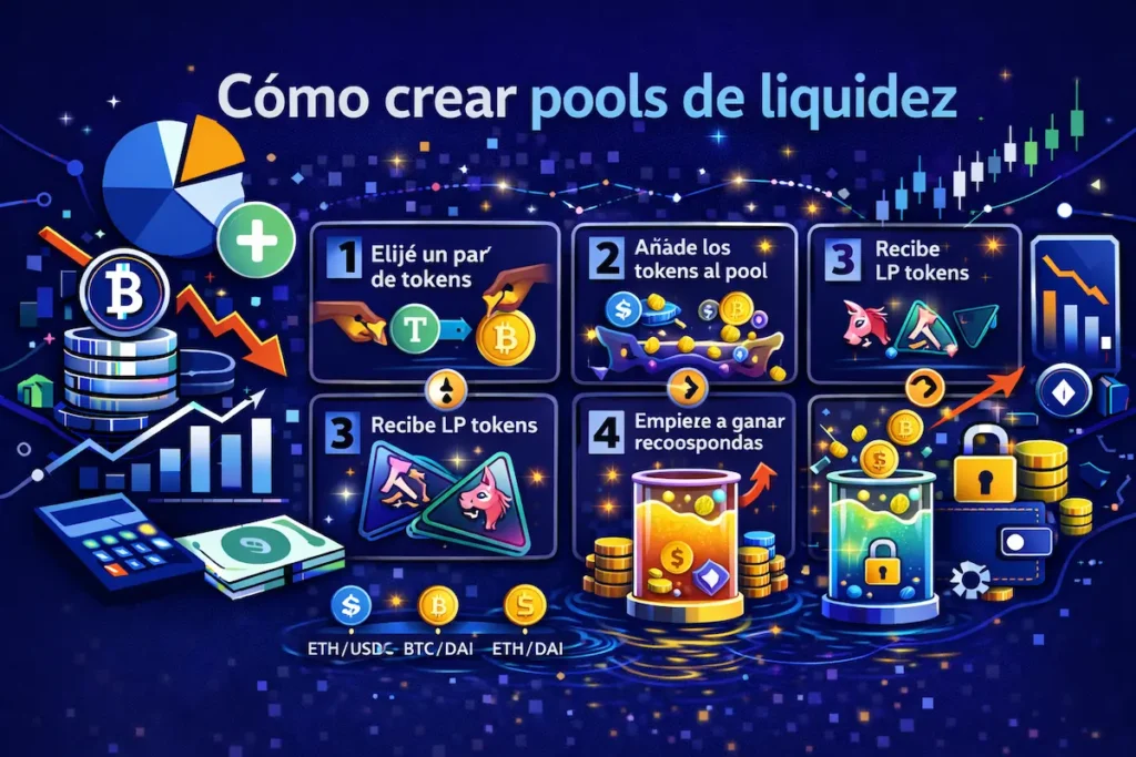Cómo crear un pool de liquidez