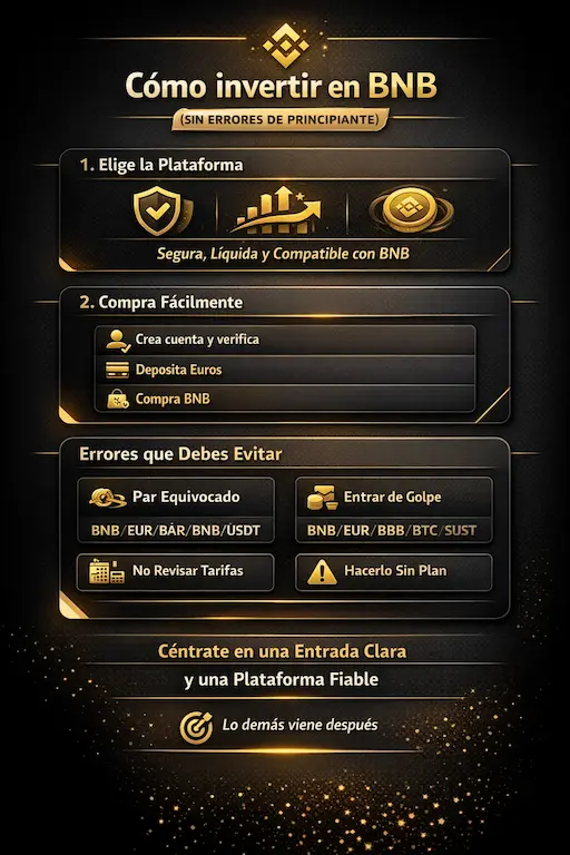 Cómo invertir en BNB fácilmente