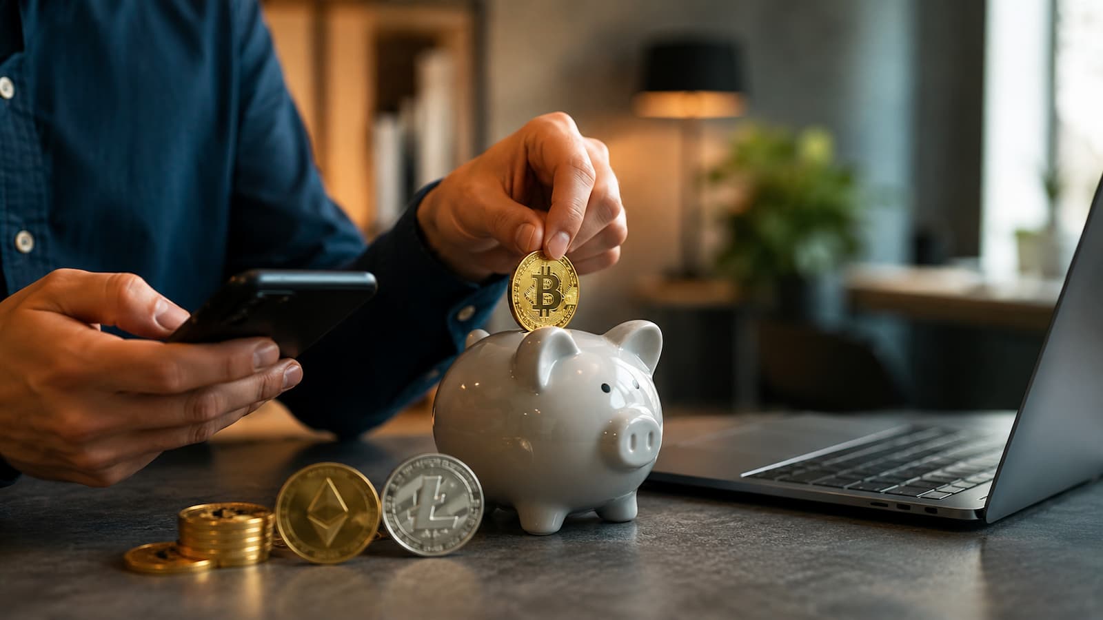 Compras periódicas de criptomonedas para repartir el momento de entrada.