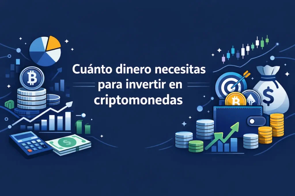 Cuánto dinero necesitas para invertir en crptomonedas