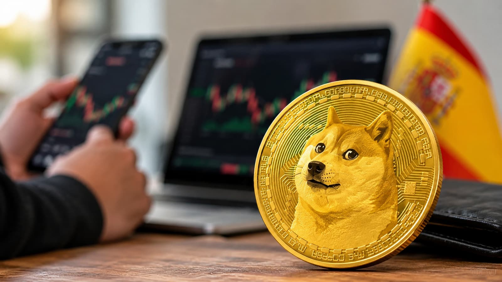 Dogecoin (DOGE) red oferta compra costes y custodia desde España.