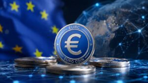EURC representa euros tokenizados en varias redes blockchain.