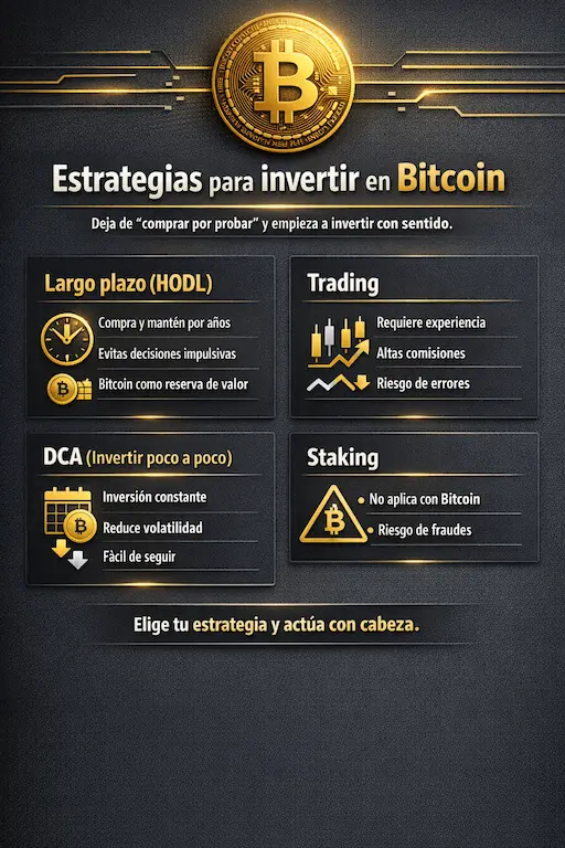 Estrategias clave para invertir en Bitcoin