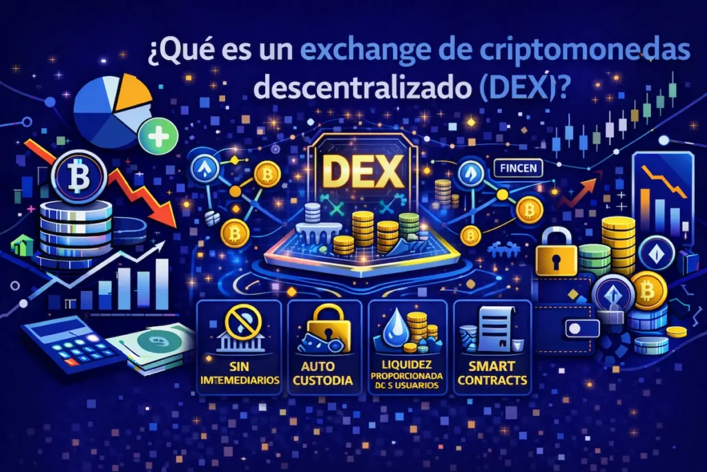 Exchange de criptomonedas descentralizado DEX
