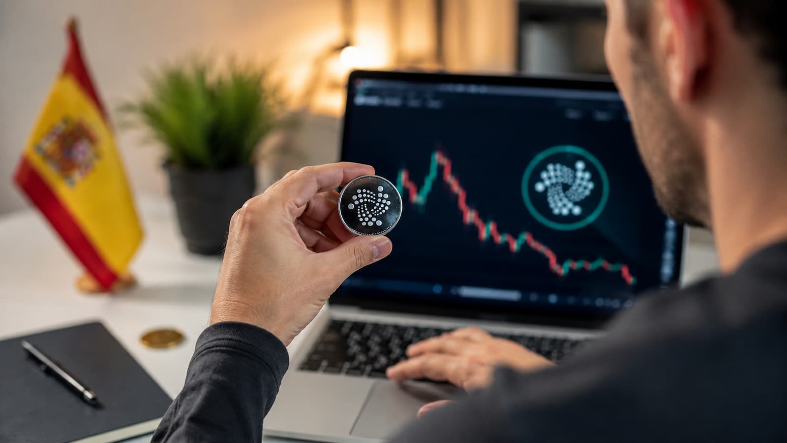 IOTA pasos costes y riesgos antes de invertir desde España