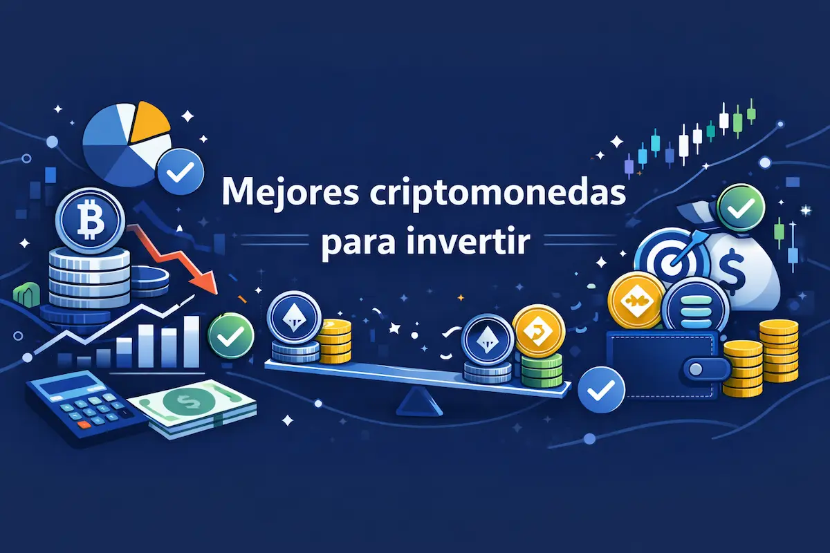 Mejores criptomonedas para invertir