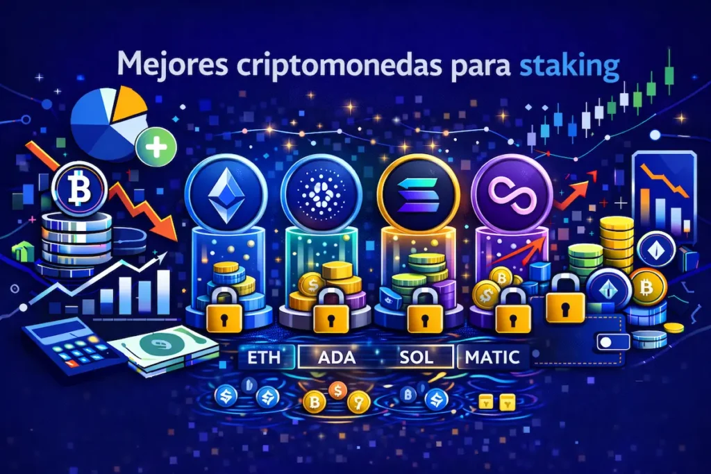 Mejores criptomonedas para staking