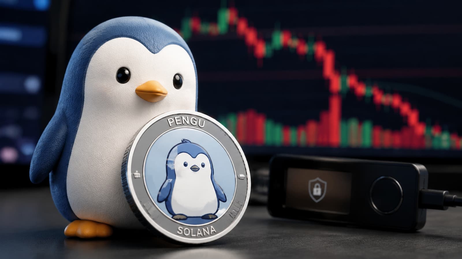 PENGU es el token de Pudgy Penguins en Solana con riesgos de volatilidad y custodia.