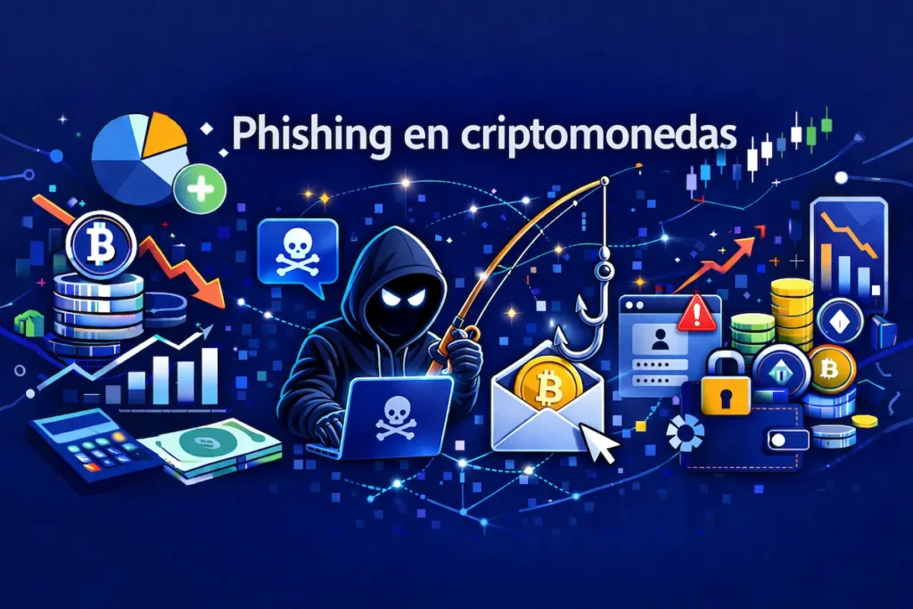 Phishing en criptomonedas
