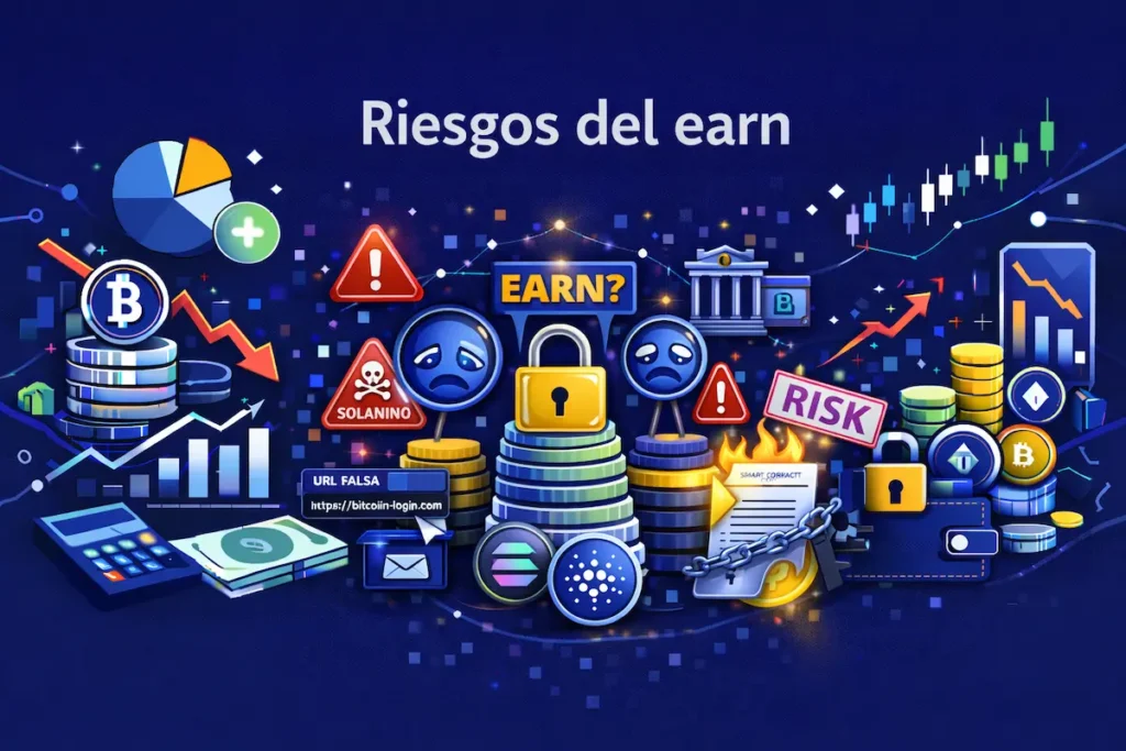 Riesgos del earn
