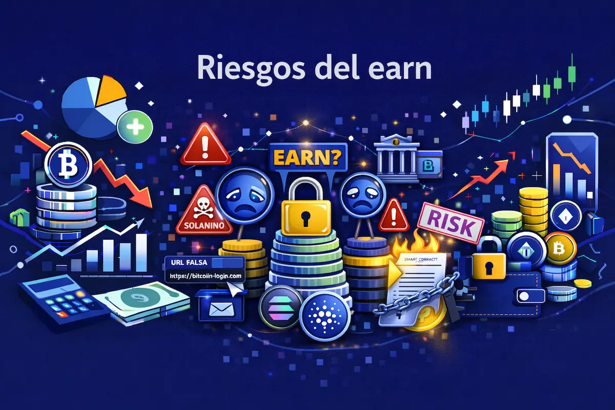 Riesgos del earn