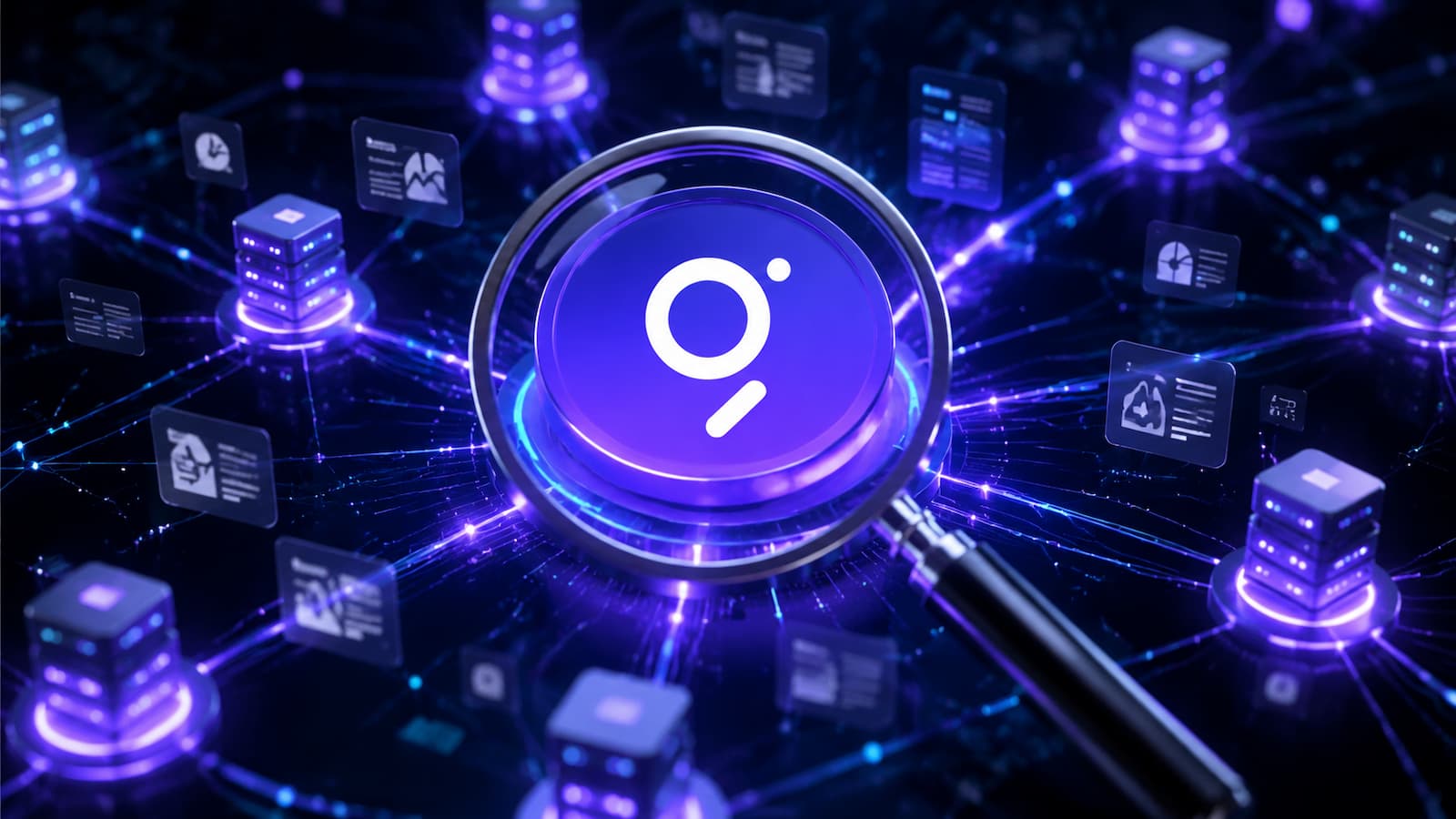 The Graph convierte datos blockchain en consultas útiles mediante su red de indexadores.
