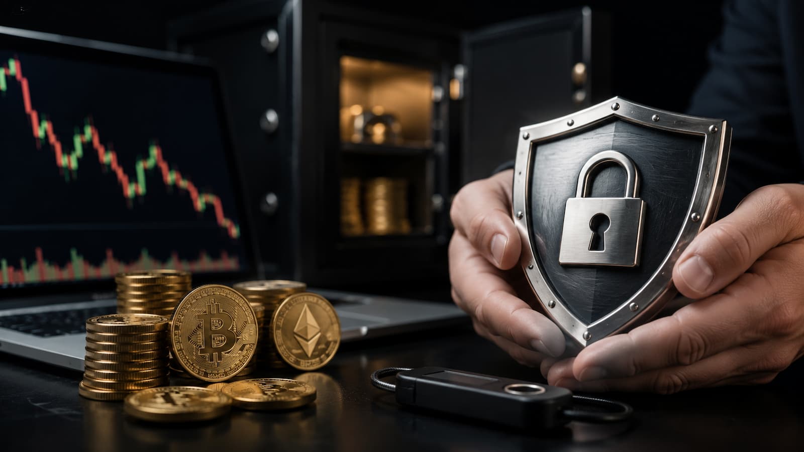 Un plan de riesgo cripto debe cubrir pérdida máxima custodia liquidez y seguridad.