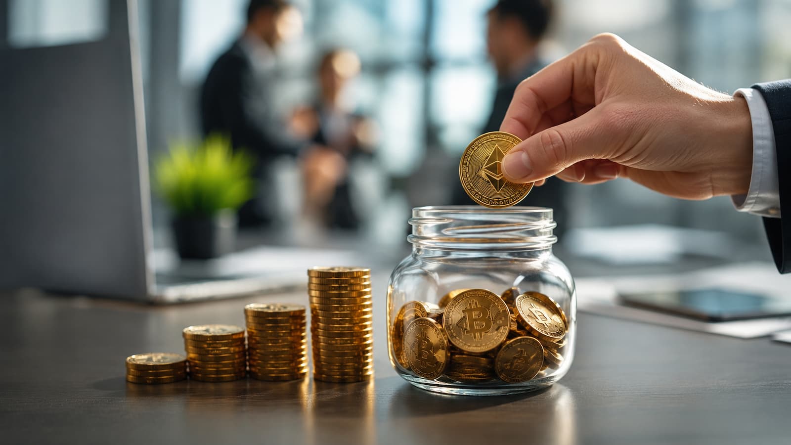 Una ICO financia un proyecto mediante la venta inicial de tokens.