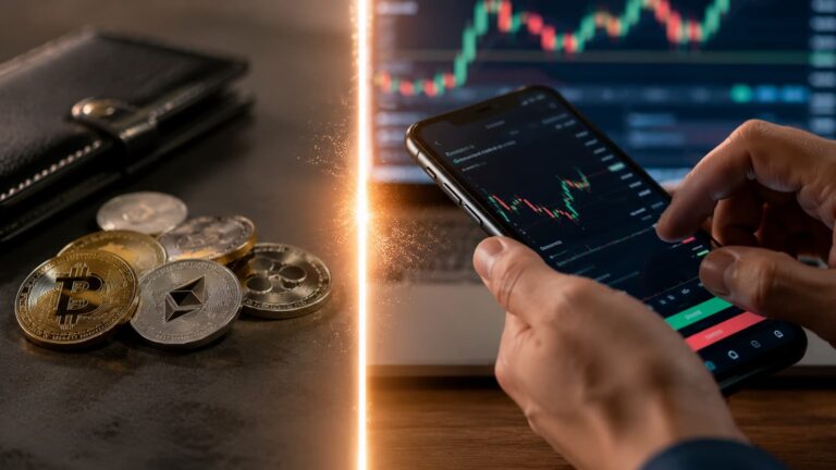 AXI reúne compra de criptomonedas y CFD pero la propiedad y el riesgo son distintos.
