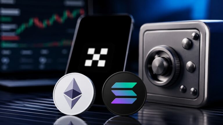 BETH y OKSOL utilizados como garantía para operar X Perps en OKX Europe.