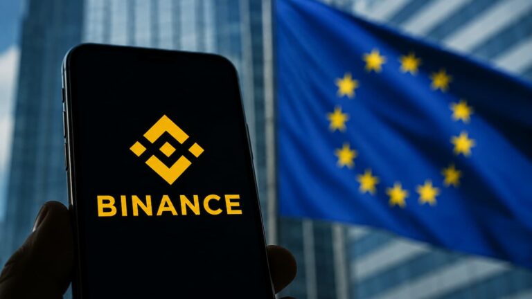 Binance limita Convert en Europa y mantiene ventas a USDC y euros para cuentas afectadas.