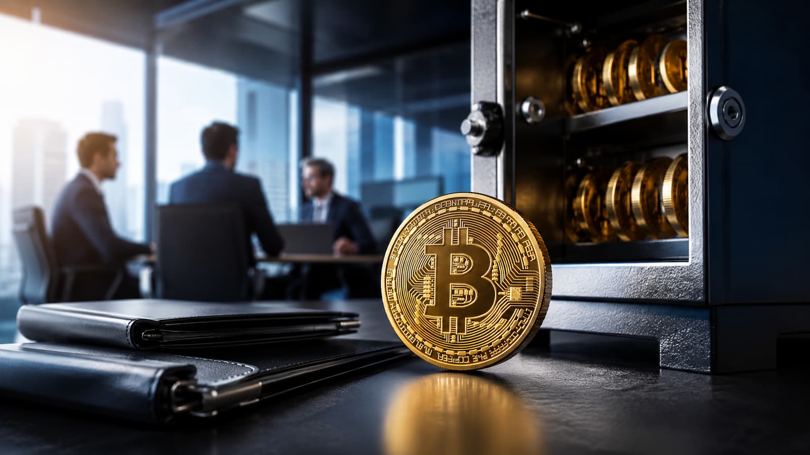 Bitcoin entra en carteras institucionales mientras disminuye la oferta realmente disponible.