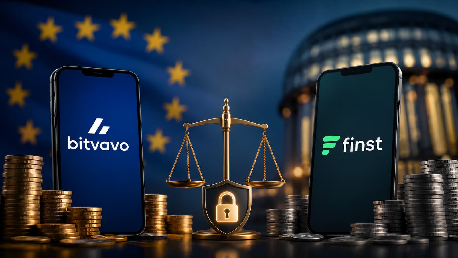 Bitvavo vs Finst comisiones MiCA y seguridad