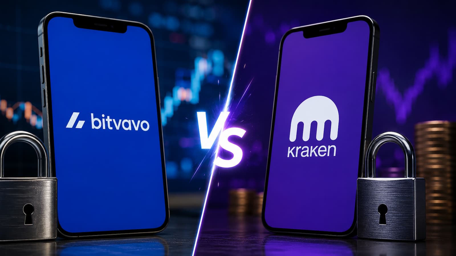 Bitvavo vs Kraken comisiones seguridad y diferencias