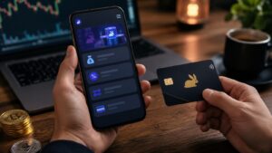 CoinRabbit integra préstamos rendimiento intercambio y pagos con criptomonedas.
