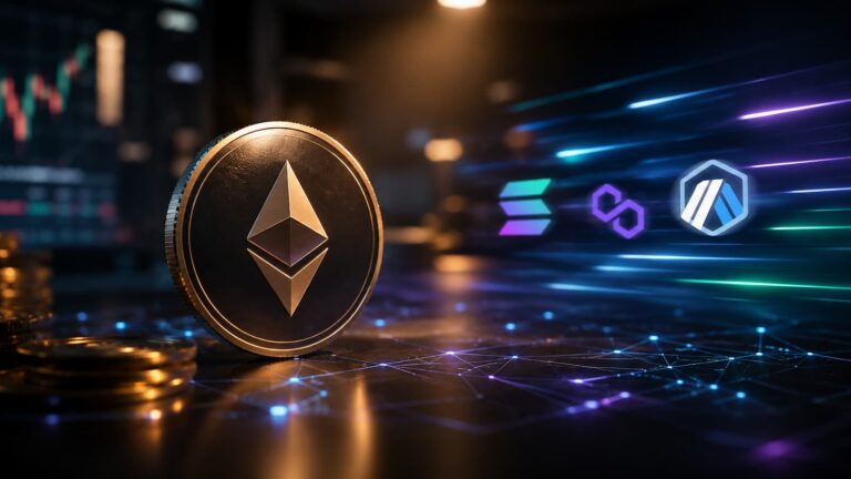 Ethereum gana peso como base de liquidación mientras los perpetuos migran a redes más rápidas.