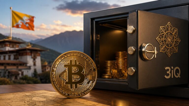 Gelephu confía a 3iQ una parte no revelada de sus reservas de bitcoin.