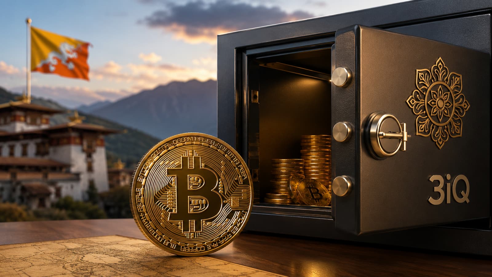 Gelephu confía a 3iQ una parte no revelada de sus reservas de bitcoin.