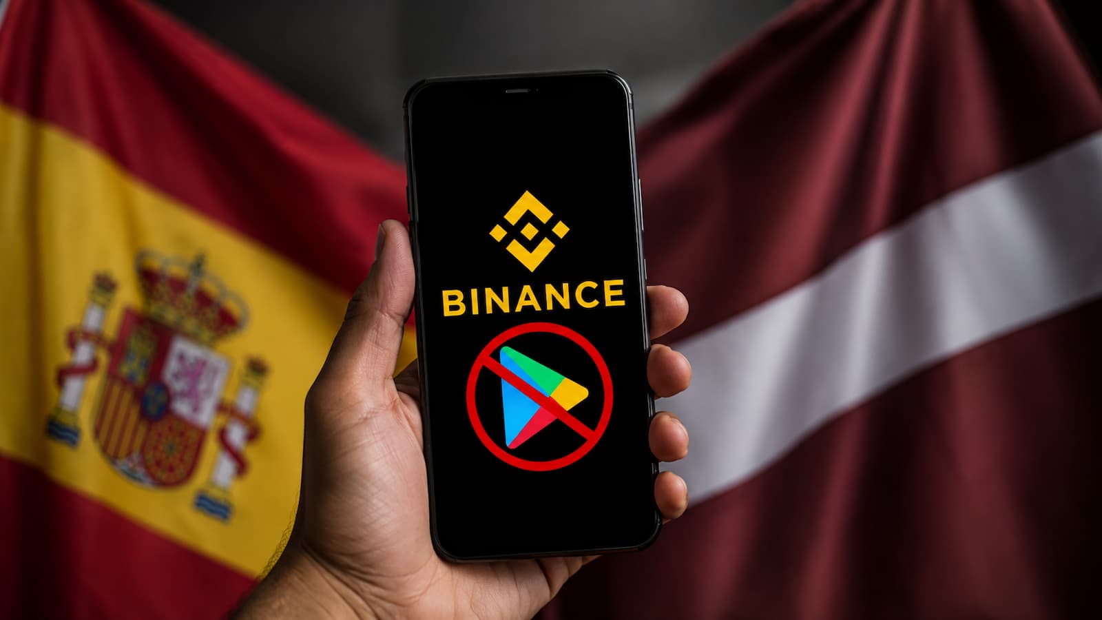 La app de Binance deja de aparecer en Google Play en España y Letonia.