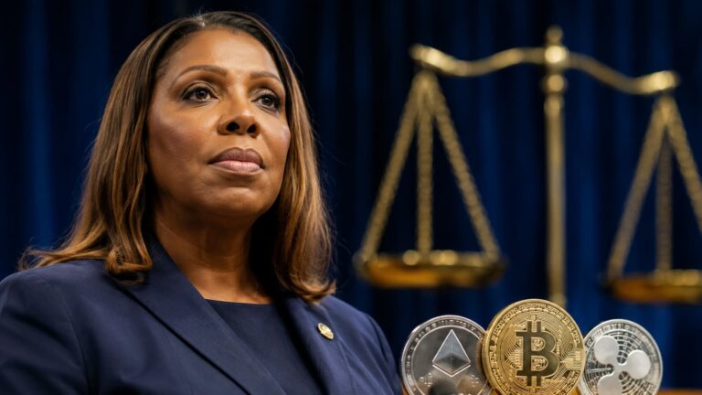 Letitia James pide preservar la capacidad de los estados para perseguir el fraude cripto.