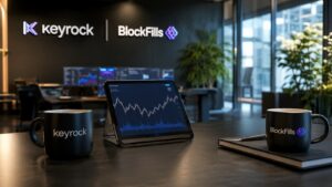 Logotipos de Keyrock y BlockFills