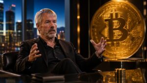 Michael Saylor defiende que las empresas serán clave para la expansión global de Bitcoin.