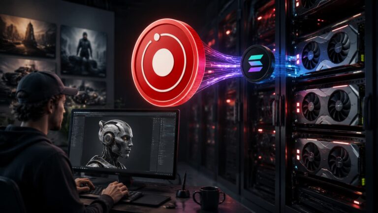 Render conecta creadores con potencia GPU mediante el token RENDER en Solana.