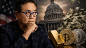 Robert Kiyosaki vincula su apuesta por oro Bitcoin y Ethereum con la deuda de EE. UU.