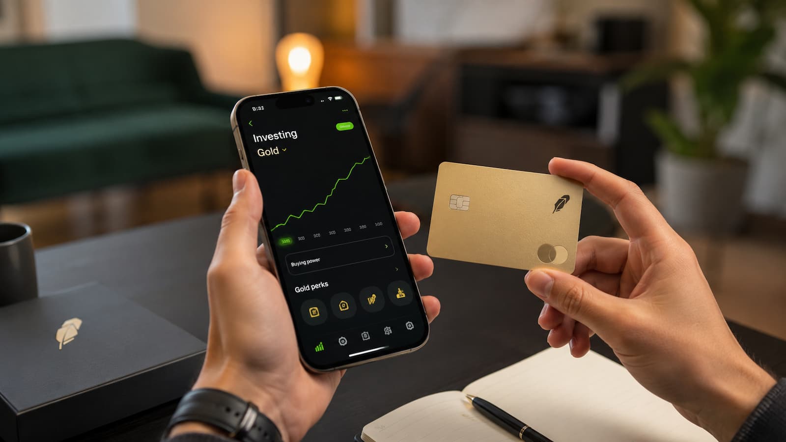 Robinhood Gold gana peso mientras la plataforma amplía su oferta de inversión y cripto.