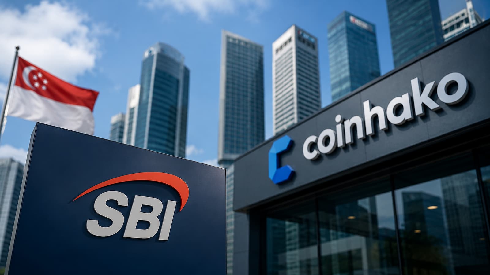 SBI convierte a Coinhako en filial tras obtener la aprobación del regulador de Singapur.