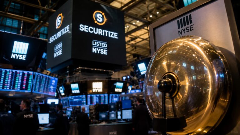 Securitize debuta en la NYSE como SECZ y tokeniza sus propias acciones.