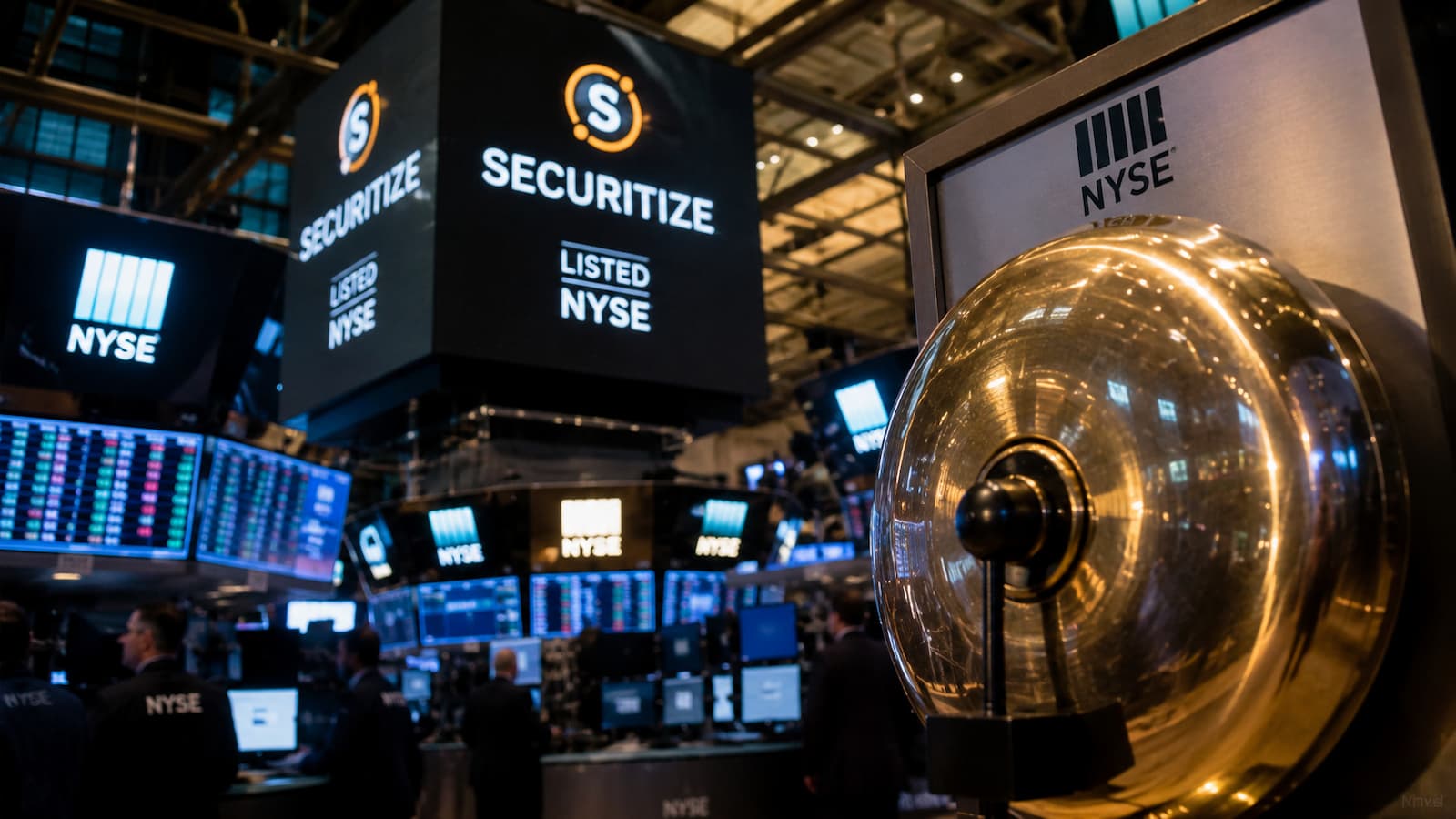 Securitize debuta en la NYSE como SECZ y tokeniza sus propias acciones.