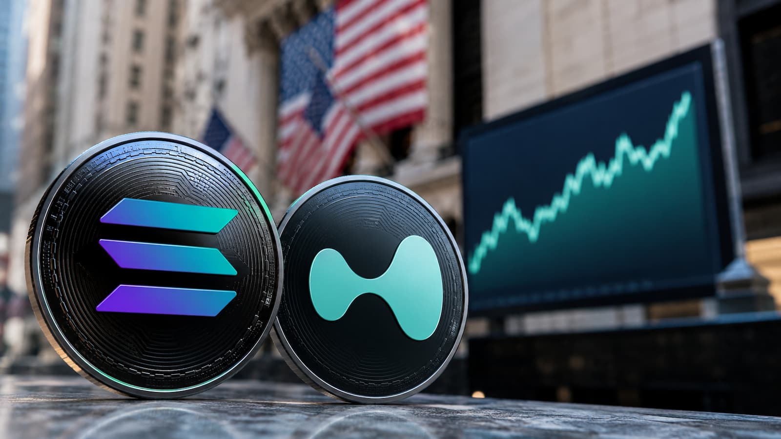 Solana y Hyperliquid lideran el volumen de los ETF de altcoins en Estados Unidos.