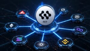 Token FET de Artificial Superintelligence Alliance conectado a distintas redes blockchain.