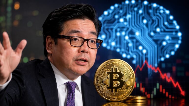 Tom Lee defiende la tesis cripto mientras Bitcoin continúa rezagado frente a la IA.