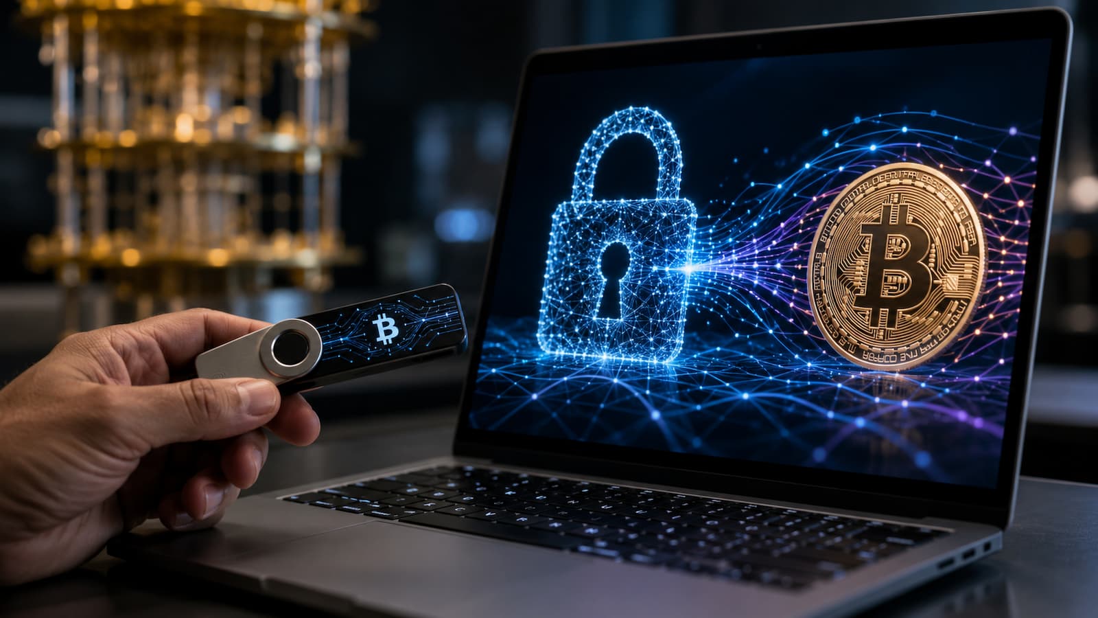 Una prueba poscuántica busca acreditar la propiedad de una cartera de Bitcoin tras el Q Day.