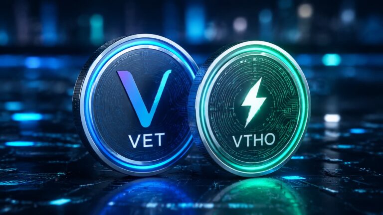 VeChain usa VET como activo nativo y VTHO para pagar las comisiones de VeChainThor.