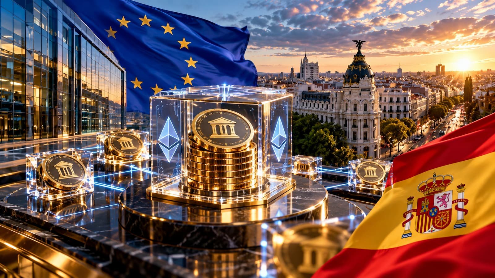 BlackRock lleva clases tokenizadas de fondos monetarios a España.