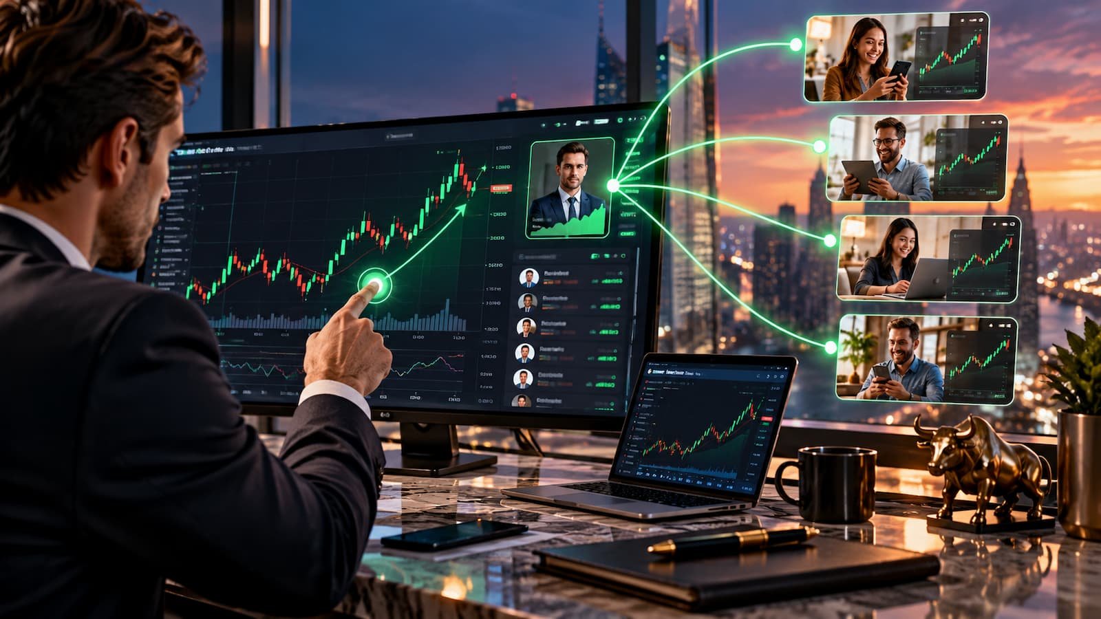 Copy trading en HFM