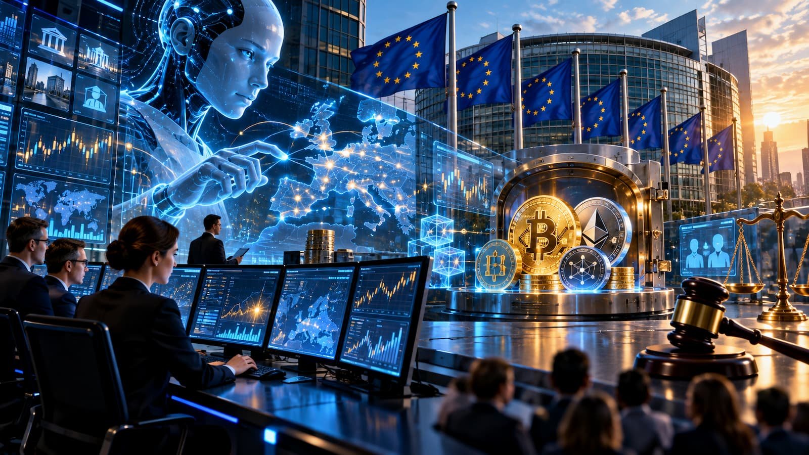 ESMA desplegará IA para supervisar mercados y vigilancia sobre cripto en 2027.