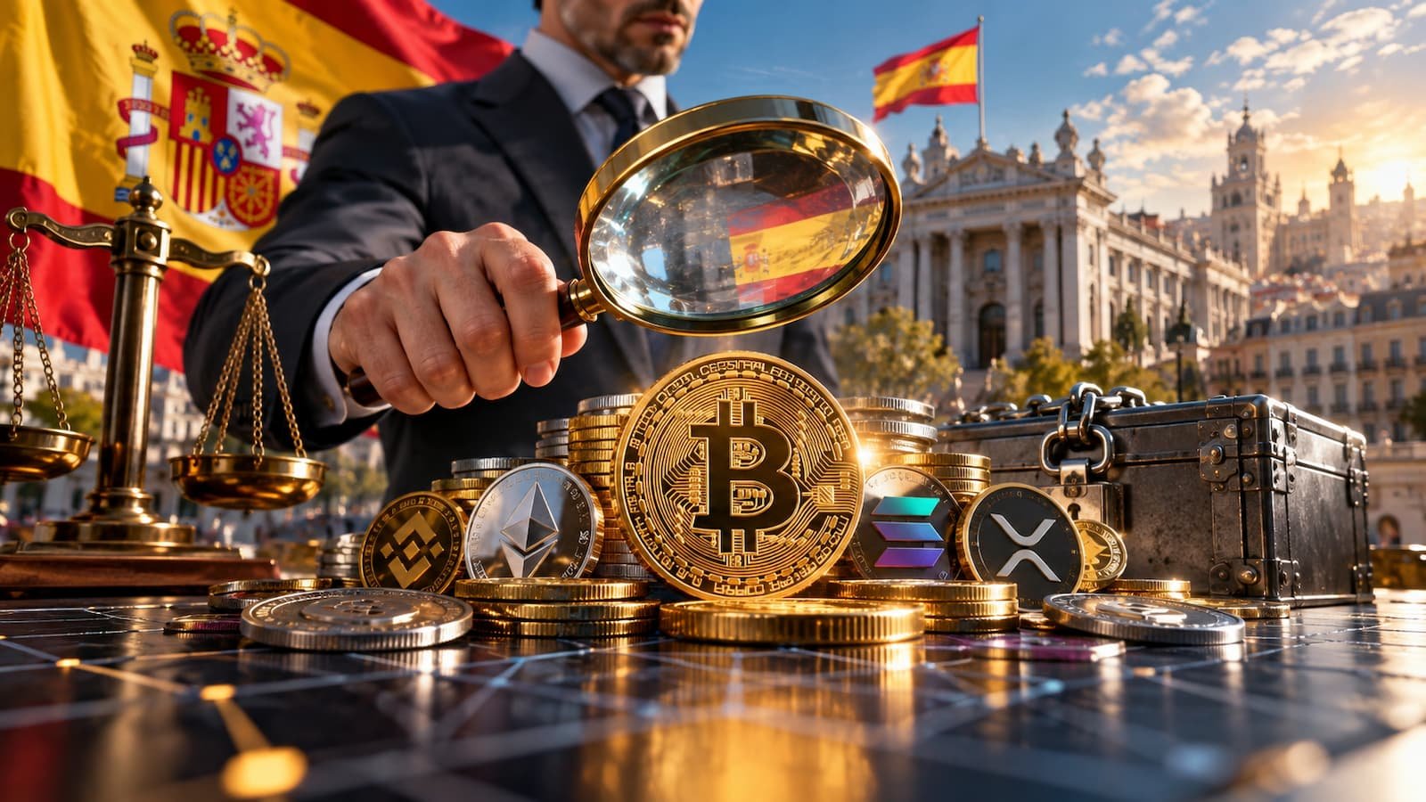España ha reforzado su marco antiblanqueo para las operaciones con criptoactivos.