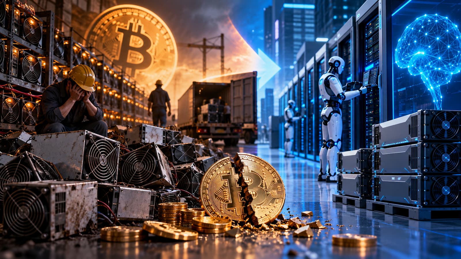 La IA cambia la minería de Bitcoin pues cancelar hardware ya cuesta millones.